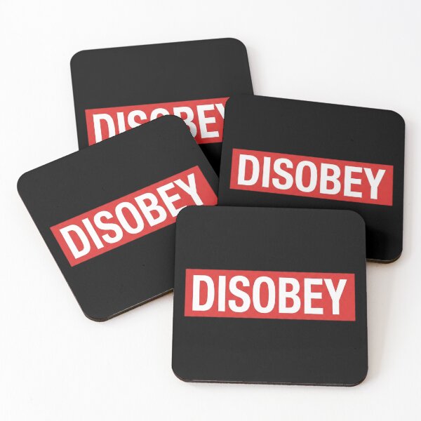 Item preview, DISOBEY - Anti NWO, Conspiracy, Retro, Illuminati, Conform, designed and sold by ewellwarntzw.