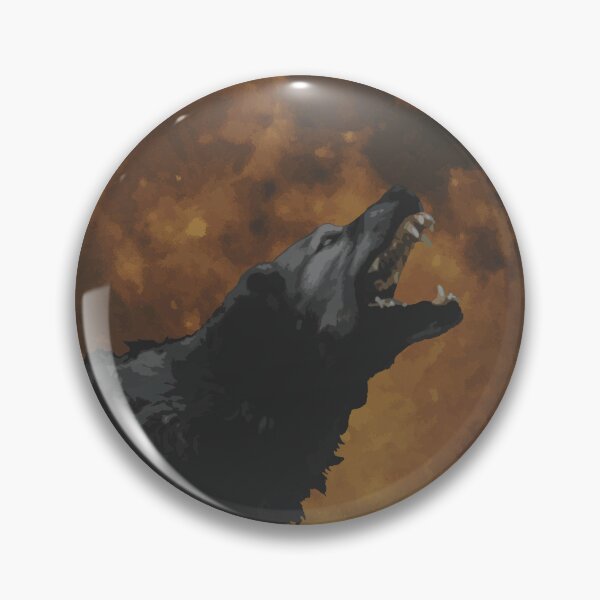 Item preview, Hellhound Howl Hallowe'en Circular Decal designed and sold by Westgold.