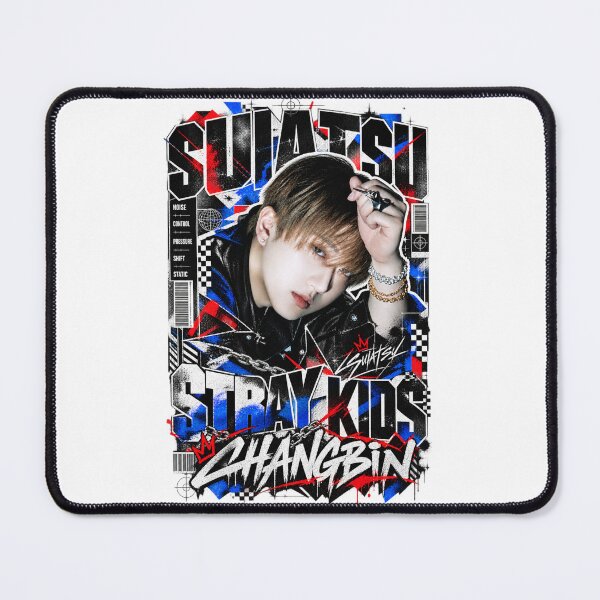 Item preview, Changbin Stray Kids Suiatsu Industrial Techno Grunge Fan Art designed and sold by Valeree Store.