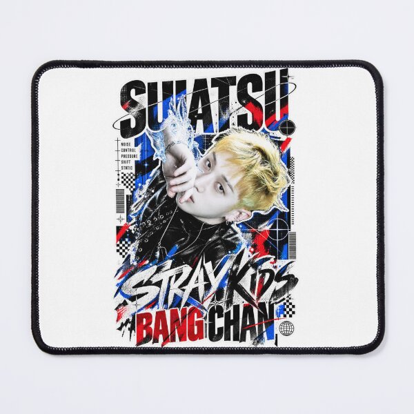 Item preview, Bang Chan Stray Kids Suiatsu Techno Grunge Red Black Fan Art designed and sold by Valeree Store.