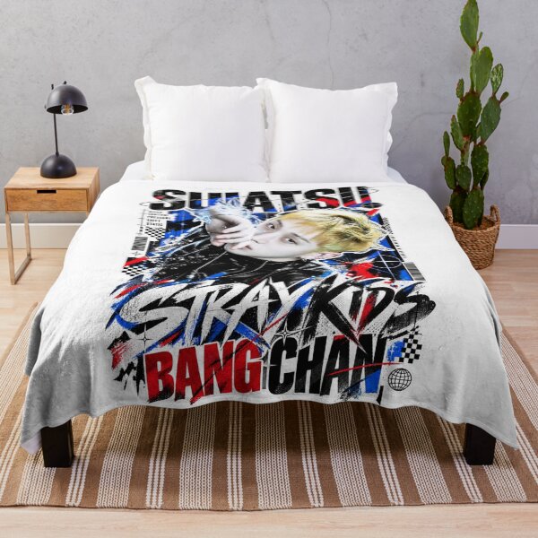 Item preview, Bang Chan Stray Kids Suiatsu Techno Grunge Red Black Fan Art designed and sold by Valeree Store.
