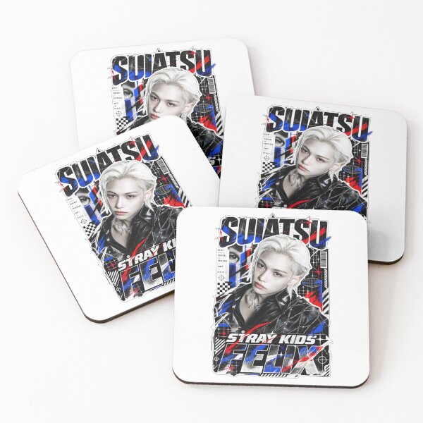 Item preview, Felix Stray Kids Suiatsu Techno Grunge Black Red Fan Art designed and sold by Valeree Store.