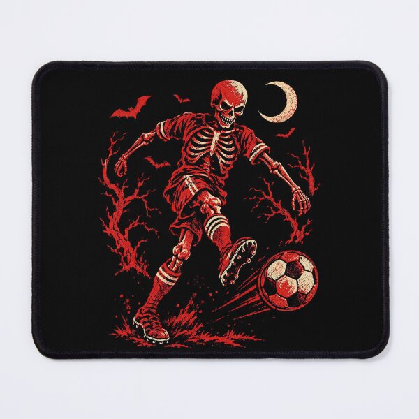 Item preview, Funny Skeleton Playing Football Halloween designed and sold by Positive&FunnyThings.