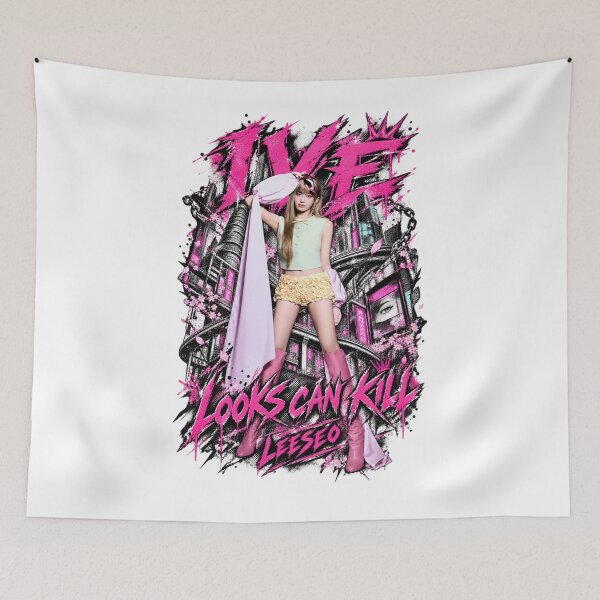 Item preview, IVE Leeseo Looks Can Kill Cyber Visual designed and sold by Valereekmerch.