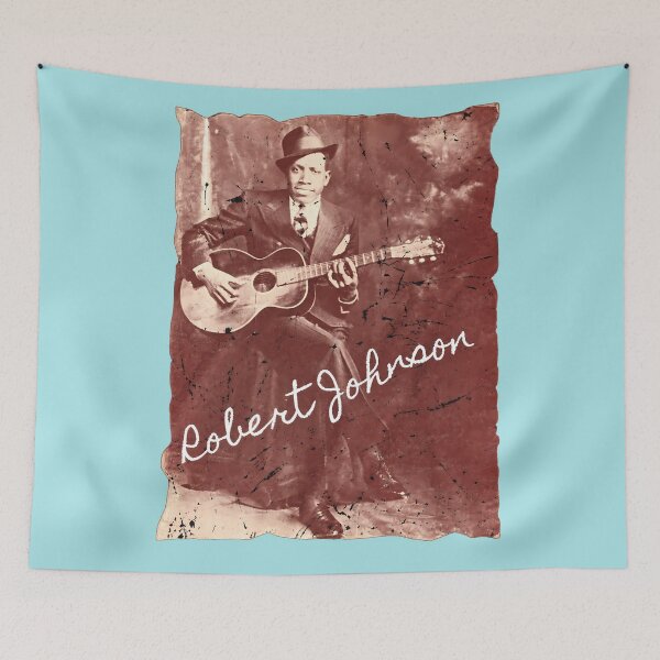 Item preview, Robert Johnson Vintage Style Blues Musician designed and sold by Bob Meme Life.