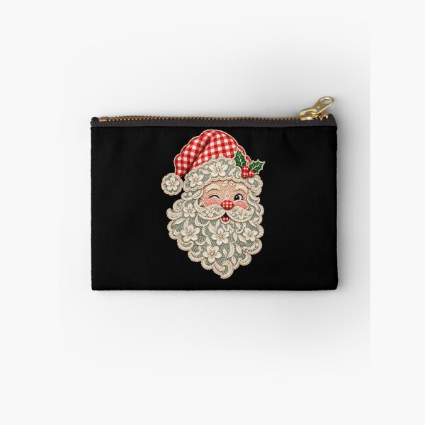 Item preview, Retro Lace Christmas Santa designed and sold by RannaHile.