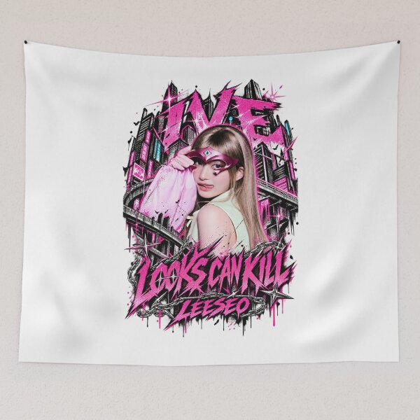 Item preview, Leeseo IVE Looks Can Kill Neon City designed and sold by Valereekmerch.