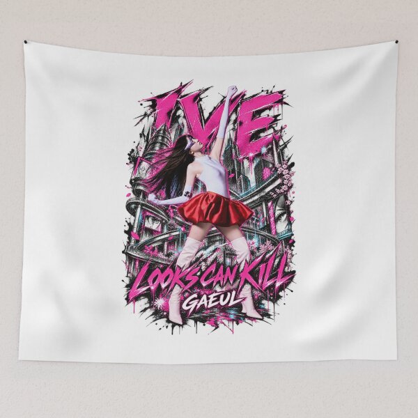 Item preview, Gaeul Looks Can Kill IVE Fan Art designed and sold by Valereekmerch.