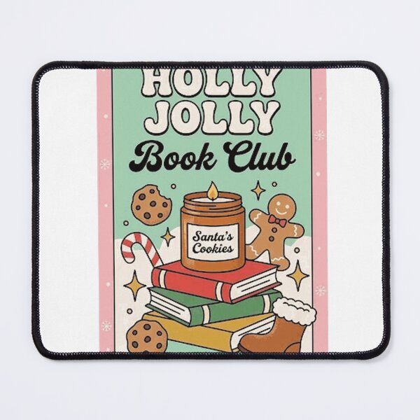 Item preview, Ticket Holly Jolly Book Club Bookish Holiday Season Christmas Kindle for Book Lovers Winter Sticker designed and sold by gidget-gadget.