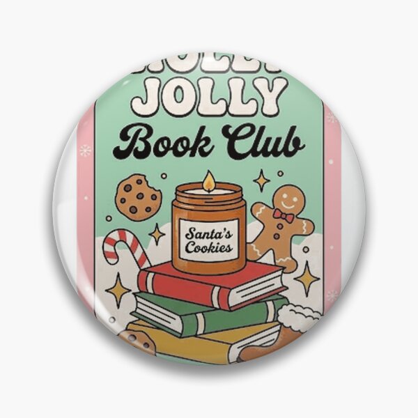 Artikelvorschau, Ticket Holly Jolly Book Club Bookish Holiday Season Christmas Kindle for Book Lovers Winter Sticker entworfen und verkauft von gidget-gadget.