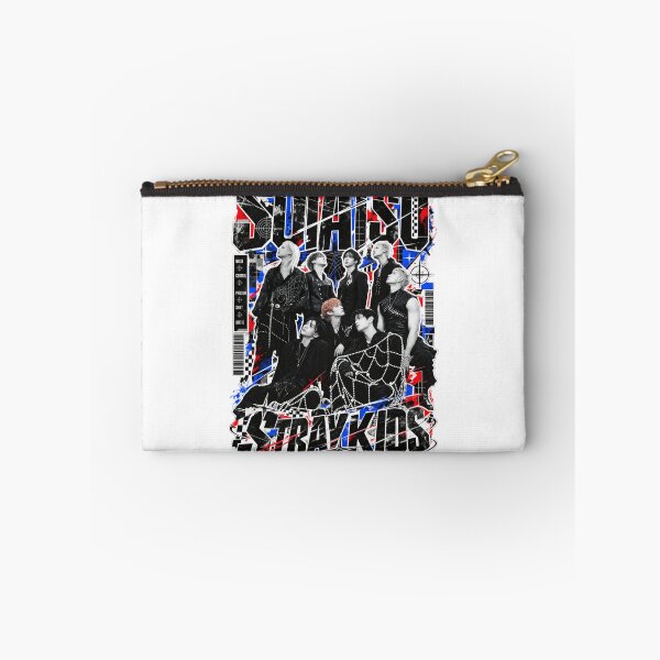 Item preview, Stray Kids Suiatsu Techno Grunge Red Black Group Fan Art designed and sold by Valeree Store.