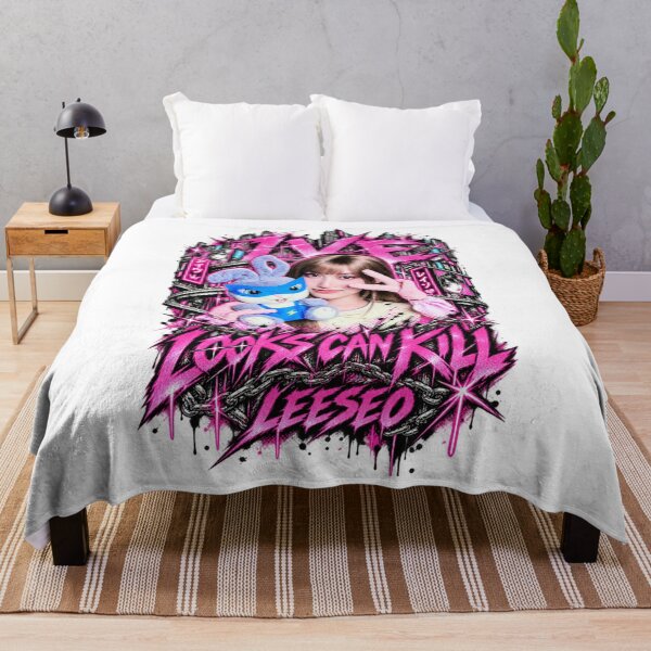 Item preview, Leeseo Looks Can Kill IVE Gothic Pink designed and sold by Valereekmerch.