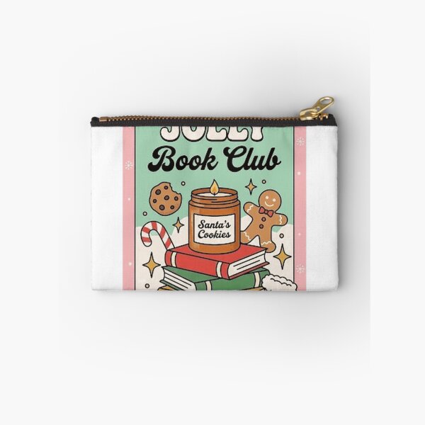 Item preview, Ticket Holly Jolly Book Club Bookish Holiday Season Christmas Kindle for Book Lovers Winter Sticker designed and sold by gidget-gadget.