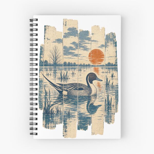 Item preview, Pintail Duck in the Flooded Field Wild Bird Animal Portrait designed and sold by VisualArtsOasis.
