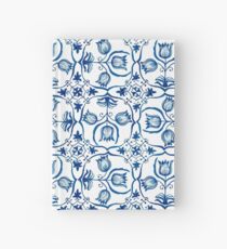 Delft Blue Tulips Hardcover Journal