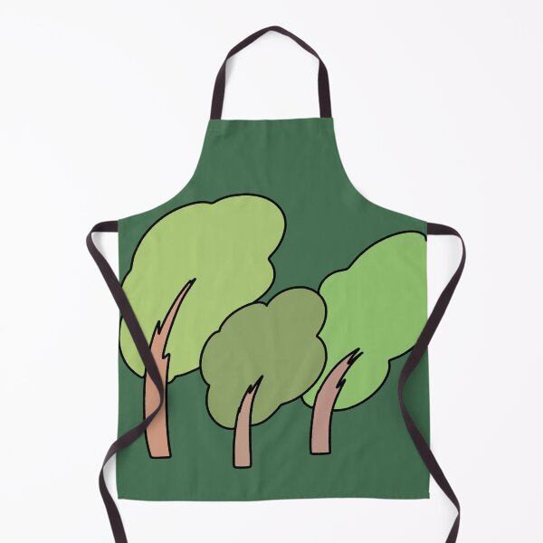 Item preview, Cute Hand Drawn Green Trees Illustration designed and sold by ubborn.