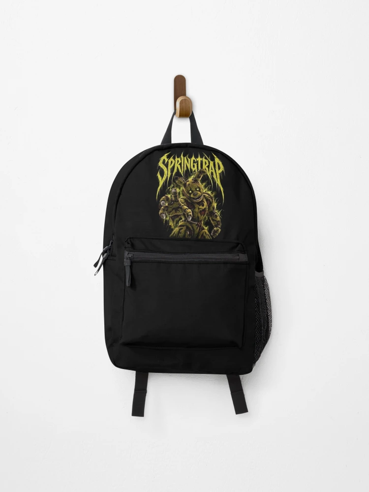 Thumbnail 1 of 3, Backpack, Springtrap Heavy Metal designed and sold by DeviantMerch.