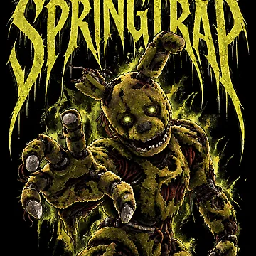 Artwork thumbnail, Springtrap Heavy Metal by DeviantMerch
