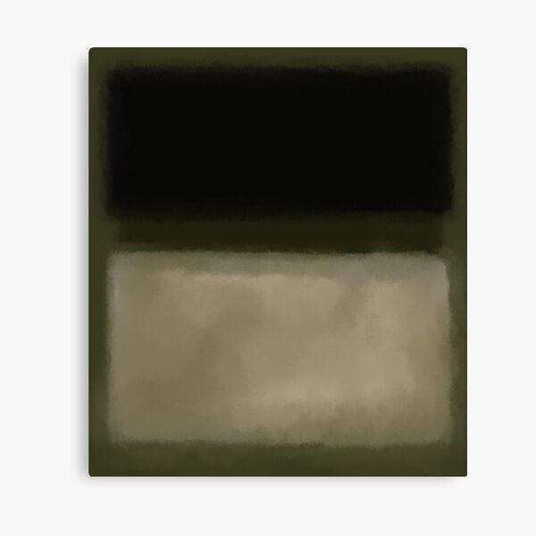 Rothko inspiriert # 5 Leinwanddruck