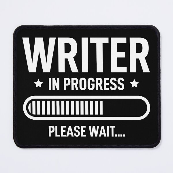 Item preview, Writer In Progress Please Wait designed and sold by RareBunny.