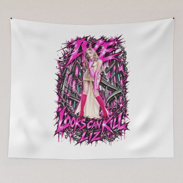 Item preview, Liz IVE Looks Can Kill Pink Spatter designed and sold by Valereekmerch.