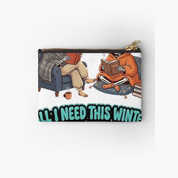 Item preview, Winter bookish quotes Sticker designed and sold by gidget-gadget.