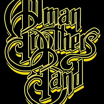 Artwork thumbnail, Yellow Interlocking Cursive Script by Modenizta