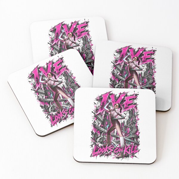 Item preview, IVE Rei Looks Can Kill Cyberpunk Visual designed and sold by Valereekmerch.