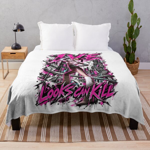 Item preview, IVE Rei Looks Can Kill Cyberpunk Visual designed and sold by Valereekmerch.