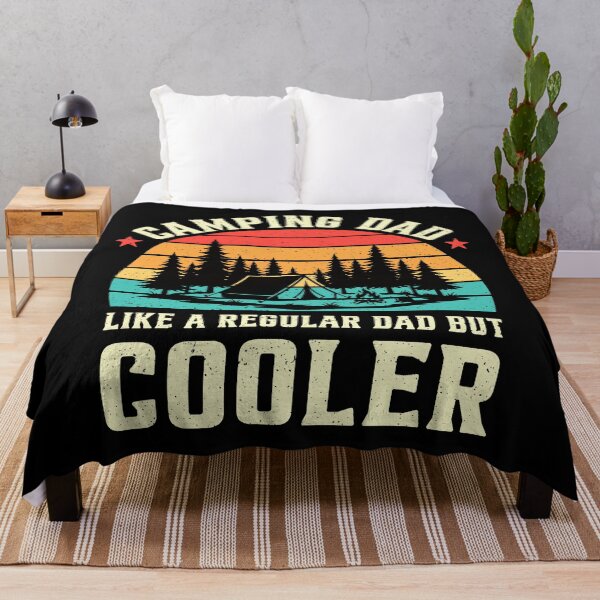 Item preview, Camping Dad Like A Regular Dad But Cooler Retro designed and sold by RareBunny.
