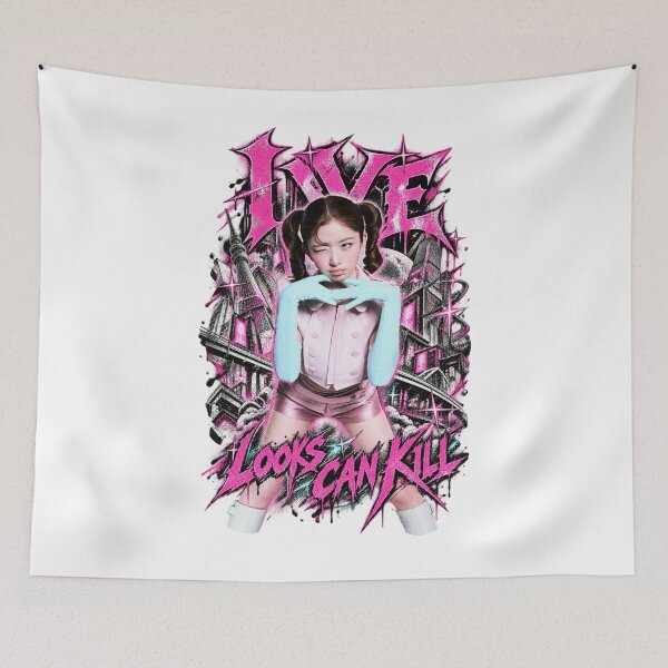 Item preview, Rei Looks Can Kill IVE Gothic Metallic designed and sold by Valereekmerch.
