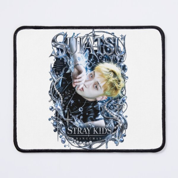 Item preview, Bang Chan Stray Kids Suiatsu Icy Chrome Crystal Fan Art Kpop Merch designed and sold by Valeree Store.