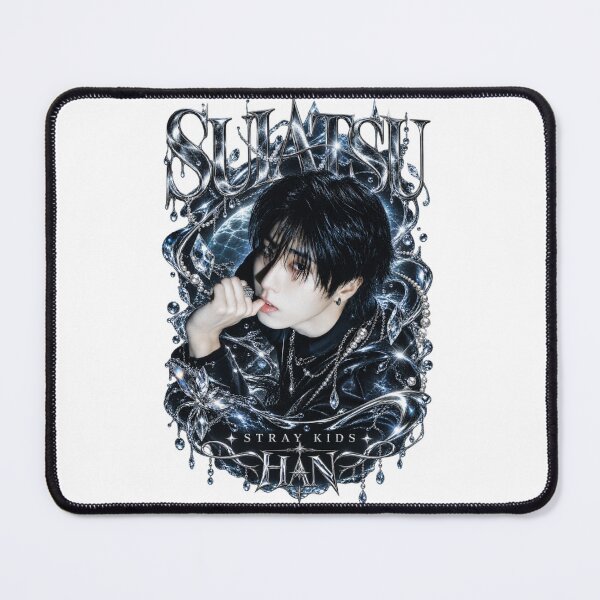 Item preview, Han Jisung Stray Kids Suiatsu Frozen Crystal Chrome Fan Art designed and sold by Valeree Store.
