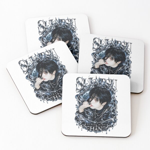 Item preview, Han Jisung Stray Kids Suiatsu Frozen Crystal Chrome Fan Art designed and sold by Valeree Store.