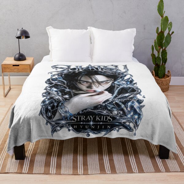 Item preview, Hyunjin Stray Kids Suiatsu Icy Crystal Chrome Fantasy Fan Art designed and sold by Valeree Store.