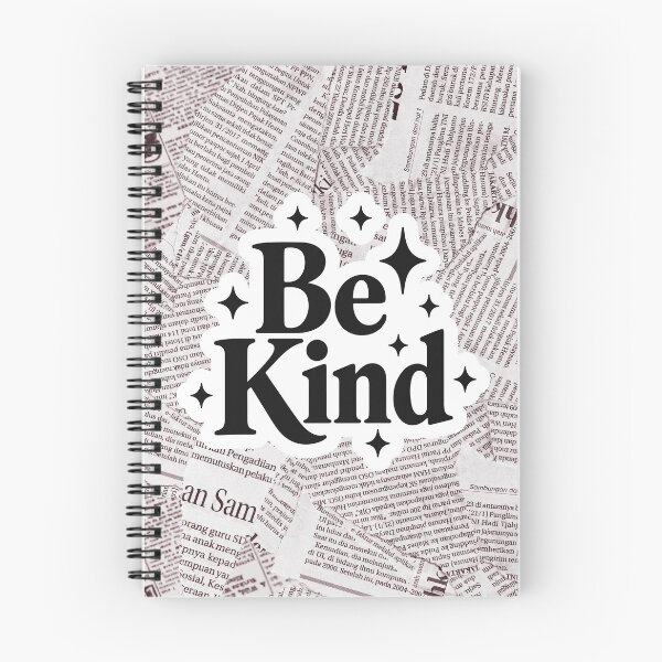 Item preview, Be Kind Black Retro Typography Positive Quote Design designed and sold by FemmePod.