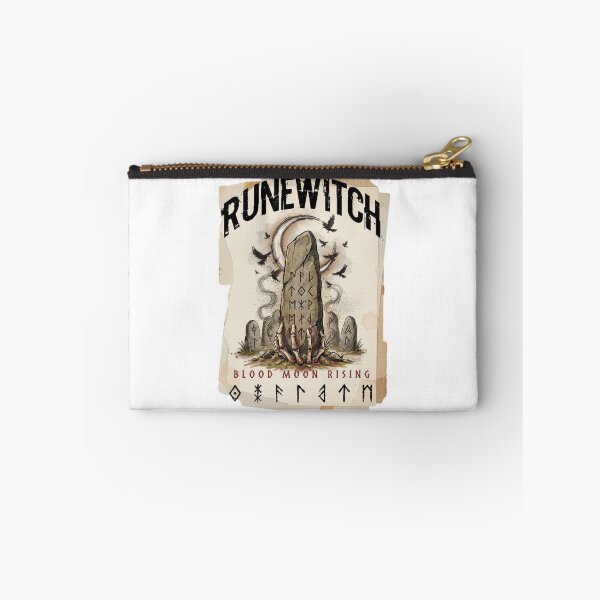 Item preview, Runewitch Halloween Design – Norse Rune Stones & Witchcraft Graphic Tee v5 designed and sold by DarylWelsh2024.