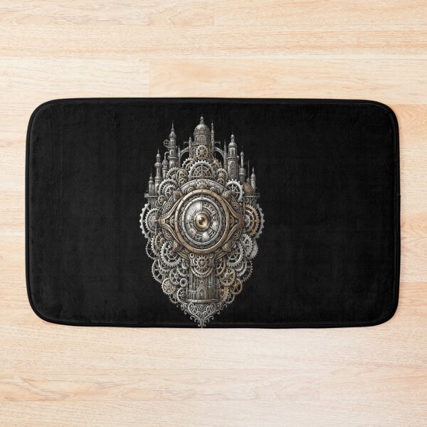 Item preview, Large Intricate Clockwork Eye with Pyramid and Buildings designed and sold by ewellwarntzw.