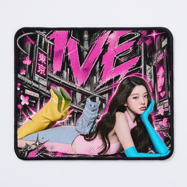 Item preview, Wonyoung IVE Looks Can Kill Pink Graphic designed and sold by Valereekmerch.