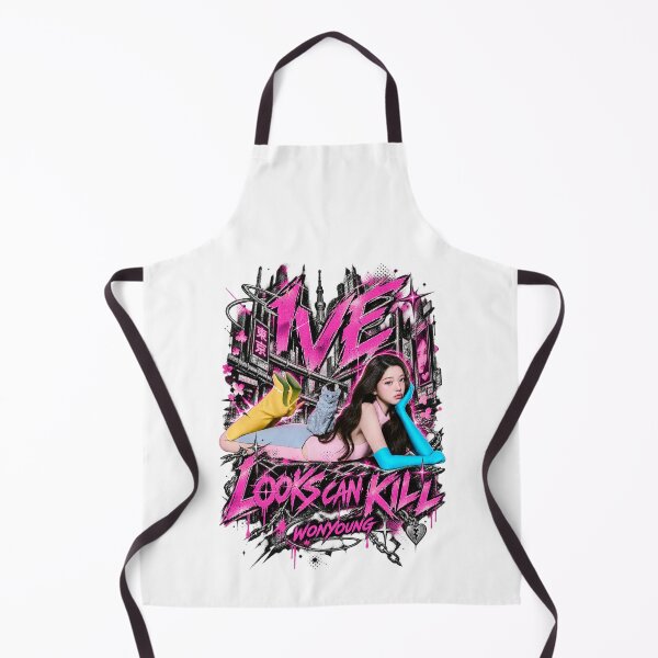 Item preview, Wonyoung IVE Looks Can Kill Pink Graphic designed and sold by Valereekmerch.