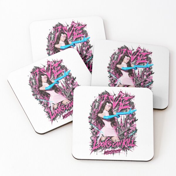 Item preview, Wonyoung Looks Can Kill IVE City Skyline designed and sold by Valereekmerch.