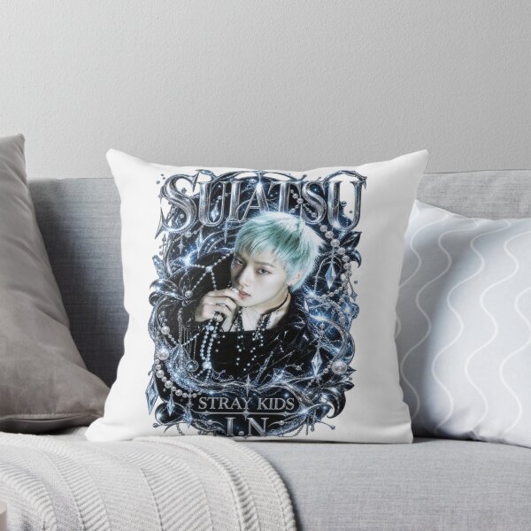 Item preview, I.N Jeongin Stray Kids Suiatsu Frozen Chrome Crystal Fan Art designed and sold by Valeree Store.
