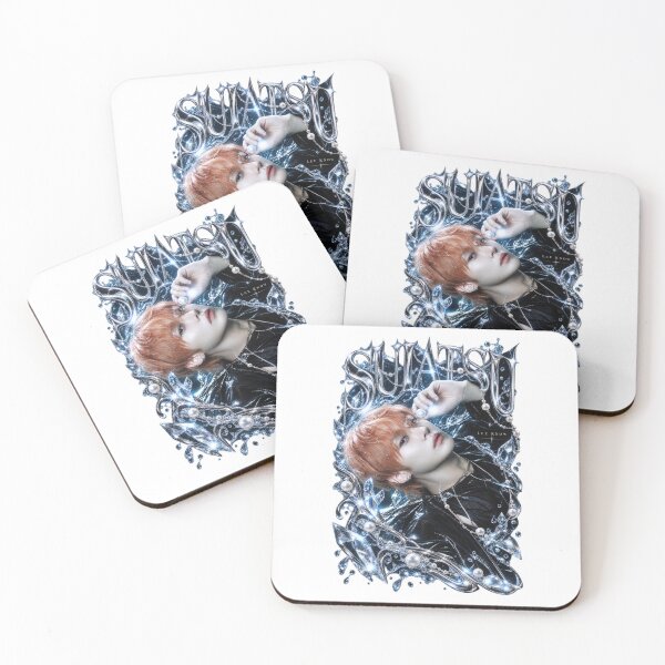 Item preview, Lee Know Stray Kids Suiatsu Icy Chrome Crystal Fantasy Fan Art designed and sold by Valeree Store.