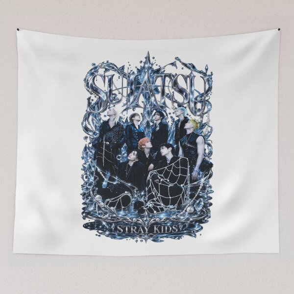 Item preview, SKZ Suiatsu Frozen Royal Crystal Chrome Era Fan Made Art designed and sold by Valeree Store.