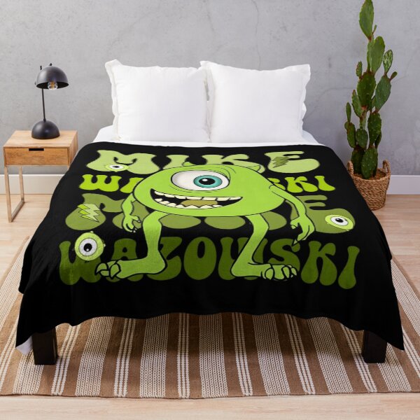 Artikelvorschau, Mike Wazowski Vintage Retro Green Monster Grafik entworfen und verkauft von krowsunna.
