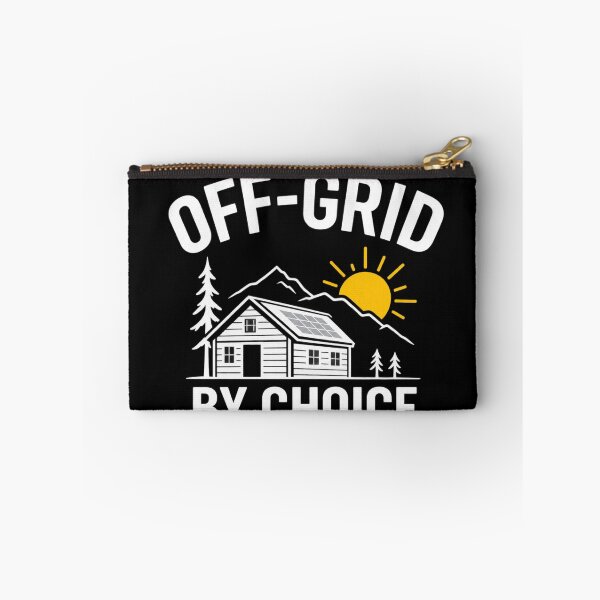 Item preview, Off-Grid by Choice — Solar Cabin & Mountain Design designed and sold by UrsaOasis.