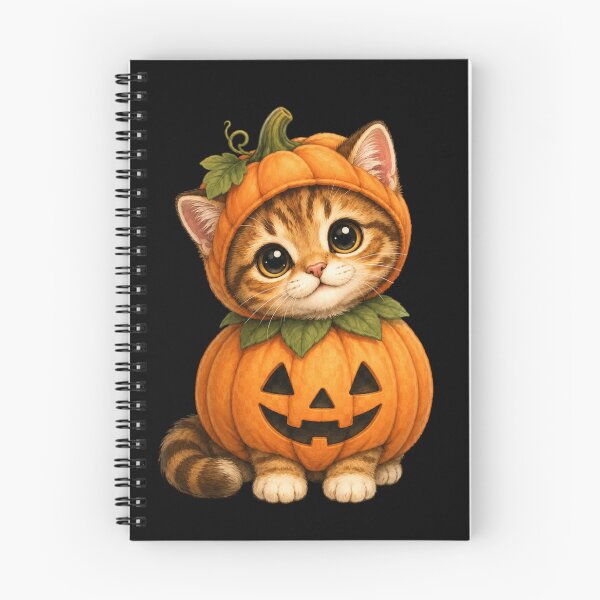 Item preview, cat dressed as a pumpkin designed and sold by PasoaPaso2025.