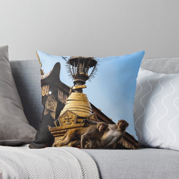 Item preview, Two Monkeys at Golden Temple designed and sold by SilvanMeier.