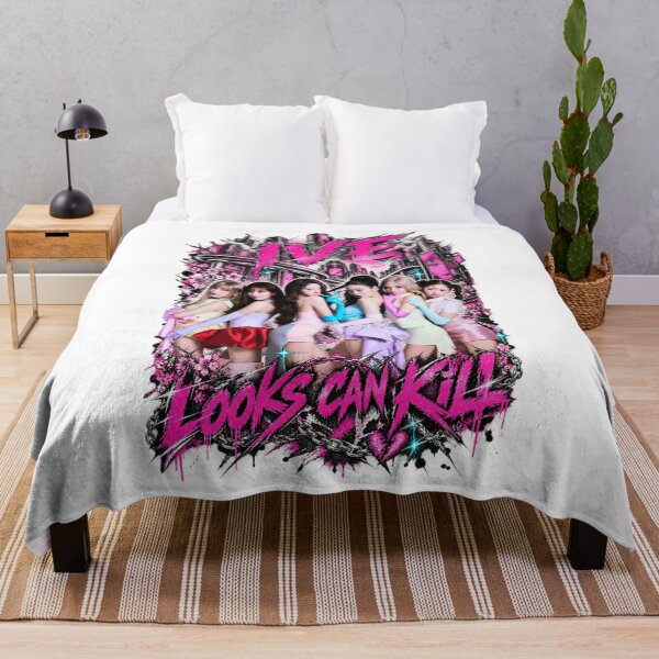 Item preview, IVE Looks Can Kill Metallic Pink Group Art designed and sold by Valereekmerch.