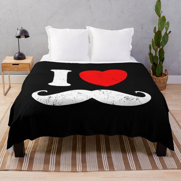 Item preview, I Love Mustache - Mustache Lover Funny Joke designed and sold by aryamahezza.